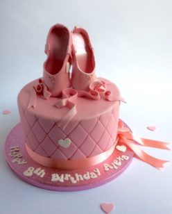Ballet Shoes Cake