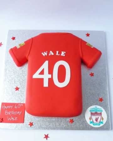 Football Shirt - Karen's Cakes