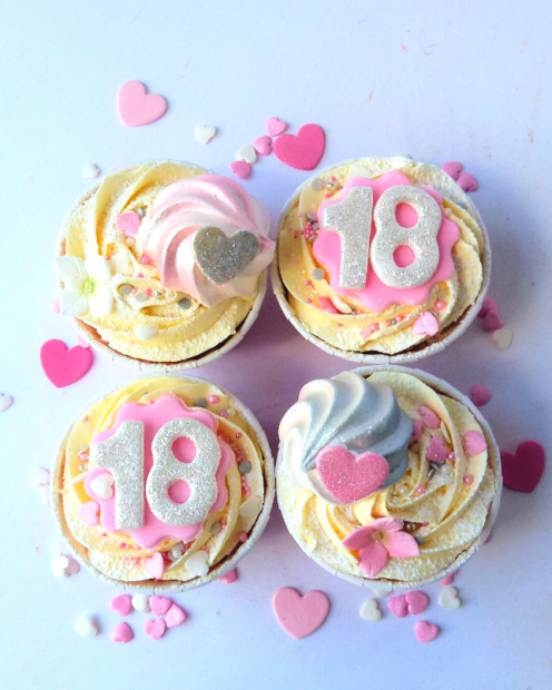 Number cupcakes