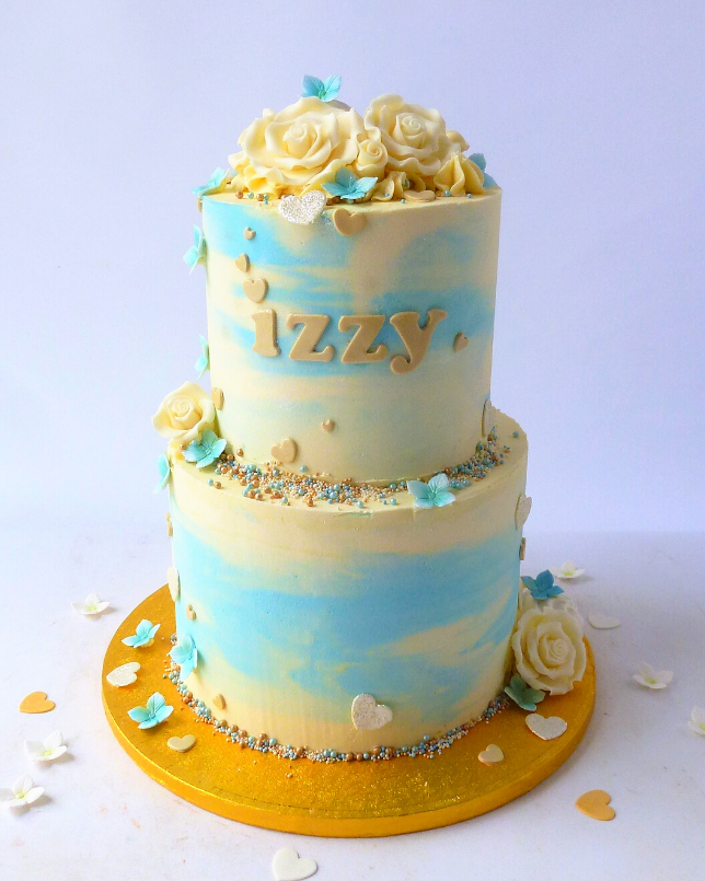 60th 3 Tier Birthday Cake - Decorated Cake by Sheri C. - CakesDecor